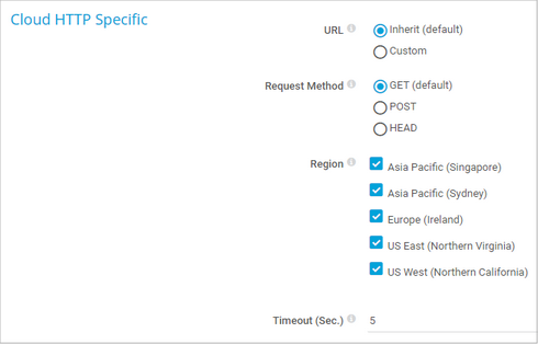 Cloud HTTP Specific
