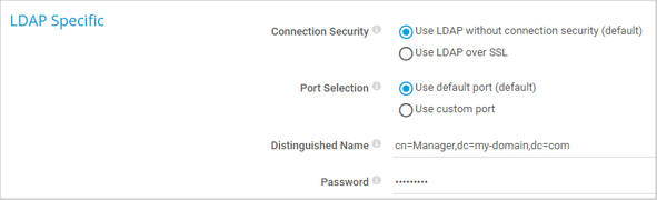 LDAP Specific