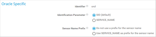 Oracle Specific